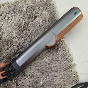 Dyson Airstrait Hair Styling Attachment in Gray and Orange